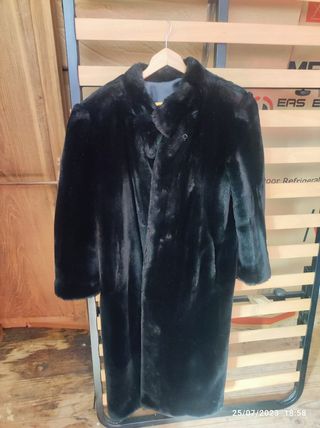 Chaqueta de Piel Sintética - Drape Coti - Talla 44