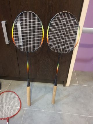 4 Raquetas de Badminton