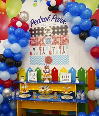Decoraciones con Globos para Eventos Candy Bar