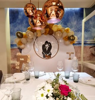 Decoraciones con Globos para Eventos Candy Bar