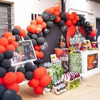 Decoraciones con Globos para Eventos Candy Bar