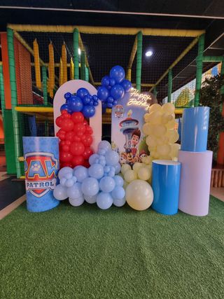 Decoraciones con Globos para Eventos Candy Bar