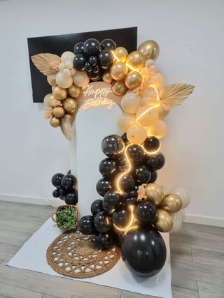 Decoraciones con Globos para Eventos Candy Bar
