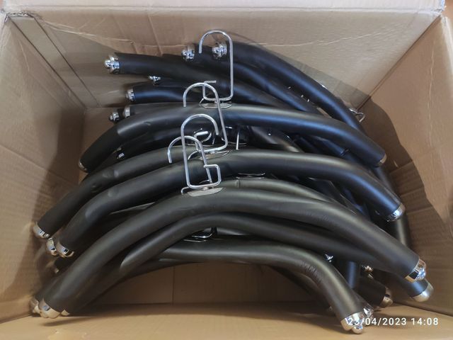 10 grucce flessibili. Per capispalla