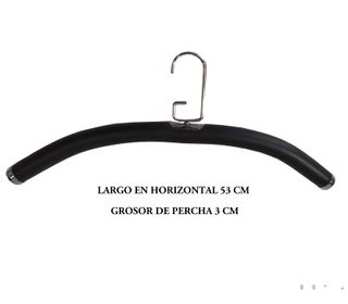10 Perchas Flexibles. Para Prendas De Abrigo