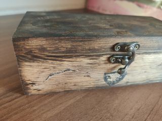 Caja de madera banda Metallica