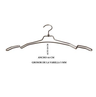 20 Perchas, Percha de acero.