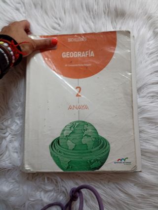 Geografía Anaya 2 Bachillerato con cuadernillo