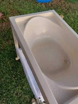 Bañera/cambiador bebé