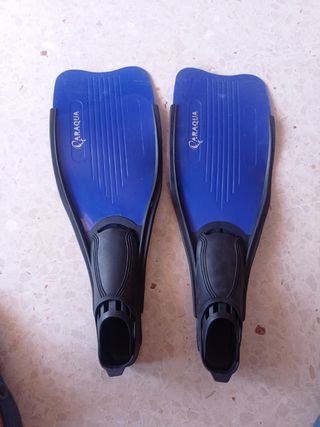 Aletas buceo/ snorkels 