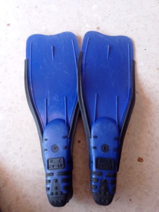 Aletas buceo/ snorkels 