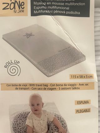 Colchón Jané para cuna de viaje