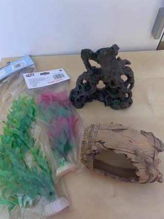 Conjunto decoracion Acuario