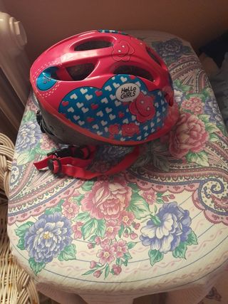 Casco de bici para niña