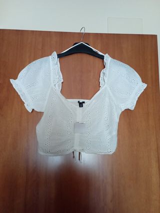 Top blanco