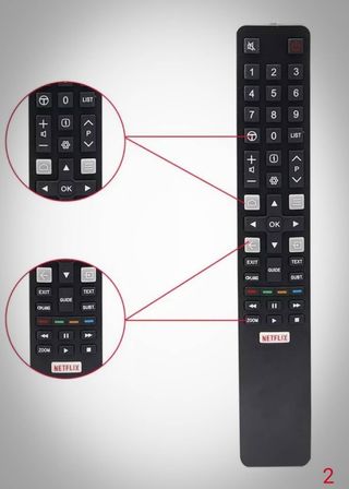 🛸 TCL Mando a distancia NUEVO de para Televisión