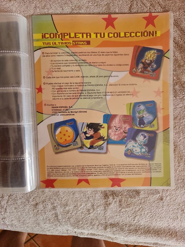 Colección stacks dragon ball z
