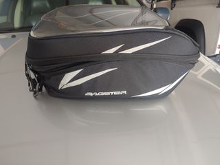 Mochila depósito montada en BMW