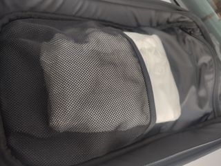Mochila depósito montada en BMW