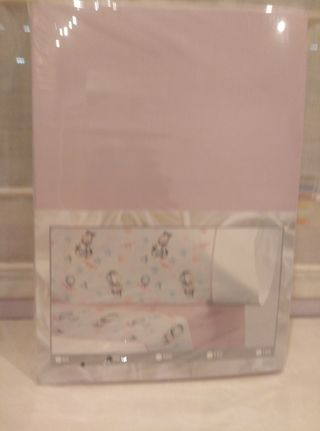 Juego de sábanas sin estrenar de 90