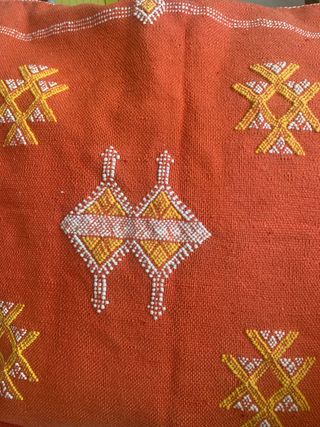 Cojines de sabra hechos a mano