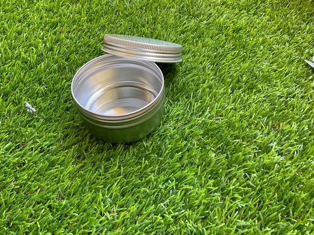 Bote caja acero inoxidable 80 ml , 31 uds