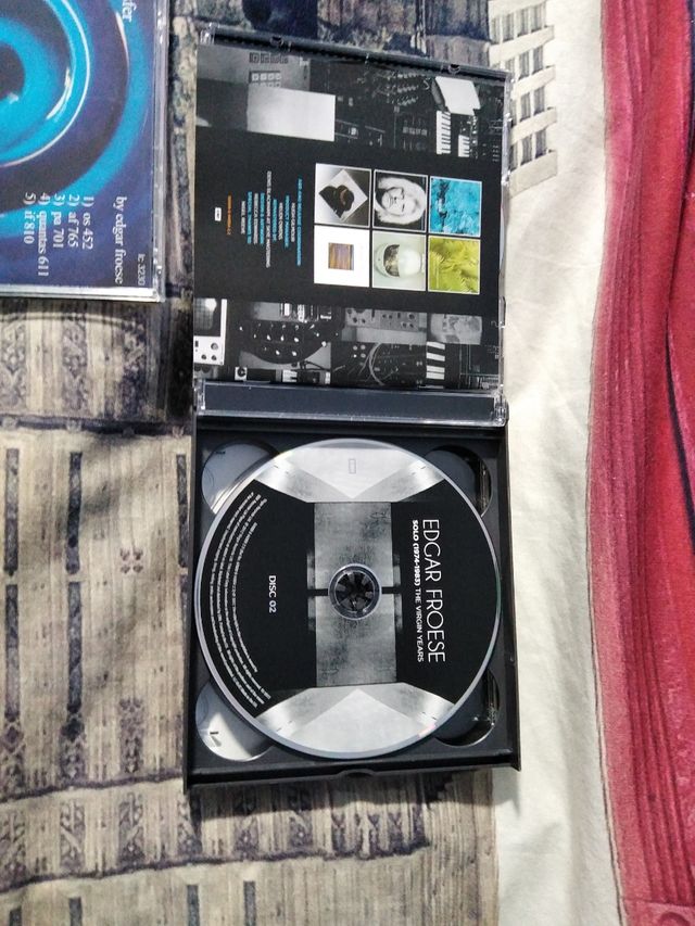EDGAR FROESE 5 CDs 1974-1983 TANGERINE DREAM Prog