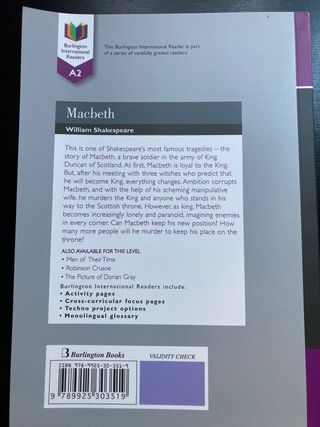 Libros de lectura en inglés