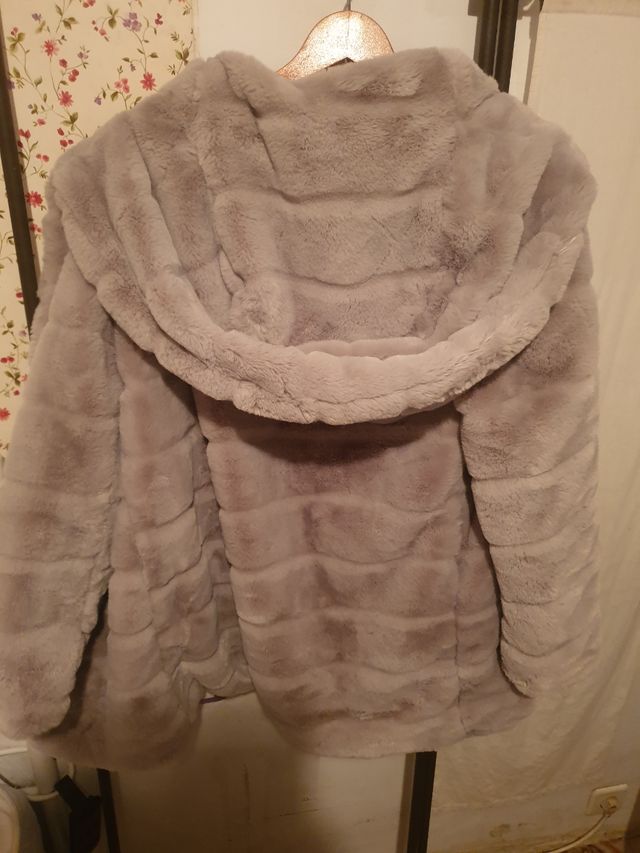 Abrigo de pelito suave
