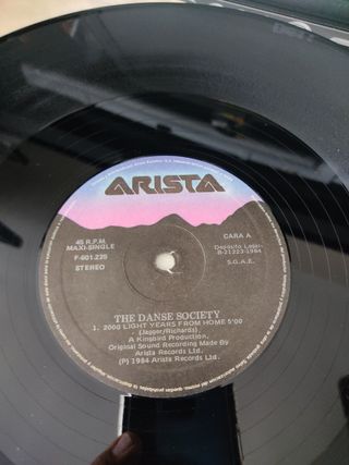 VINILO THE DANSE SOCIETY
