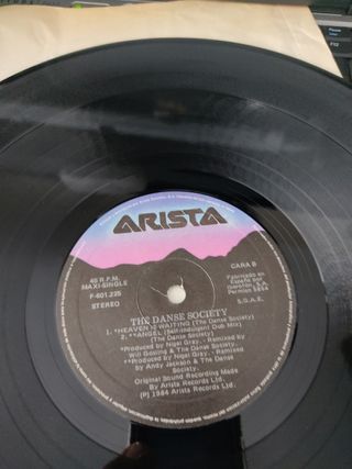 VINILO THE DANSE SOCIETY