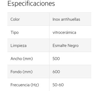Vitrocerámica + Horno Zanussi ZCV550G1XA