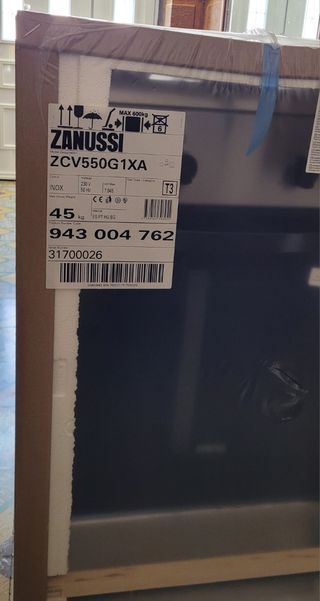 Vitrocerámica + Horno Zanussi ZCV550G1XA