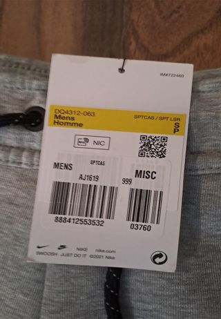 Nike Tech Fleece gris