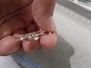 colgante de ágata en plata de ley