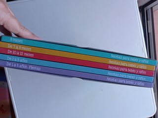 Libros de Recetas para niños de 0-5 años