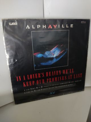 VINILO ALPHAVILLE.DANCE WHIT ME