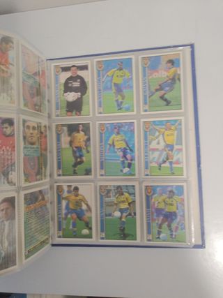 Cromos las fichas de la liga 2001