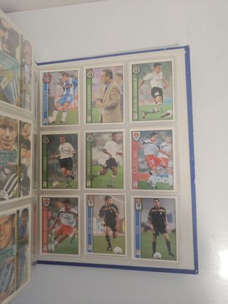 Cromos las fichas de la liga 2001