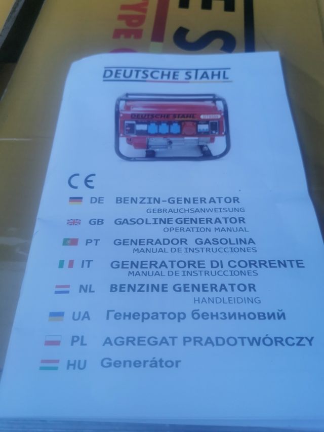 Generador gasolina 4 tiempos