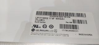 PANTALLA LCD 17"  Philips LP171WX2 (TL) (B1) WXGA+