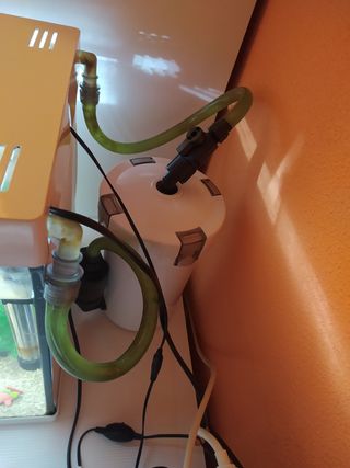 Acuario + filtro