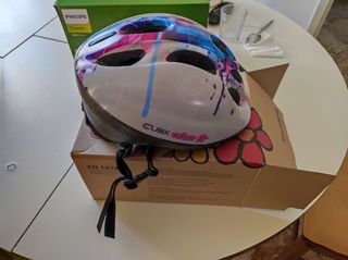 Casco bicicletta bambino nuovo 