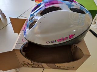 Casco bicicletta bambino nuovo 