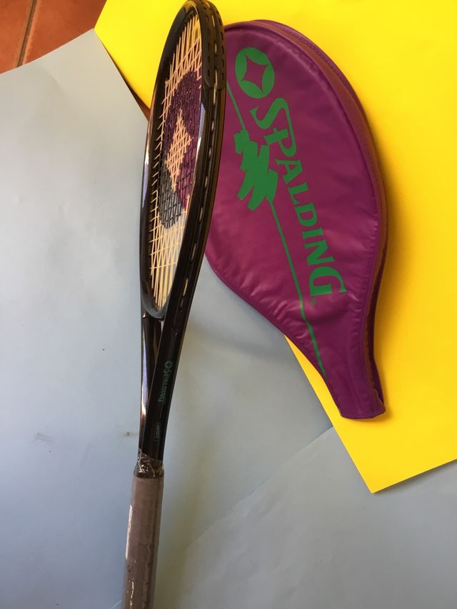 Spalding racchetta tennis vintage mai usata