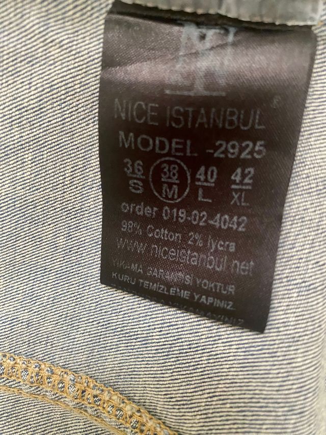 Cazadora vaquera Nice Istanbul