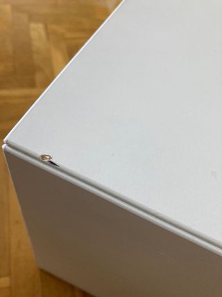 Cubo y riel estantería Eket