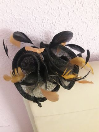 Tocado para boda.