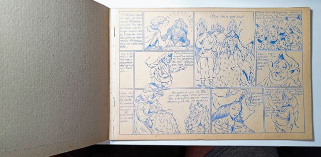 Tebeo BLANCANIEVES Y LOS 5 GIGANTES. Ameller 1951