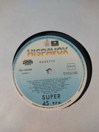 VINILO ROXETTE.THE LOOK.